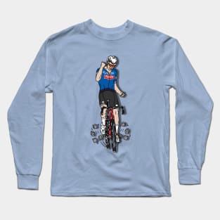 Mathieu van der Poel Champion Paris Roubaix Long Sleeve T-Shirt